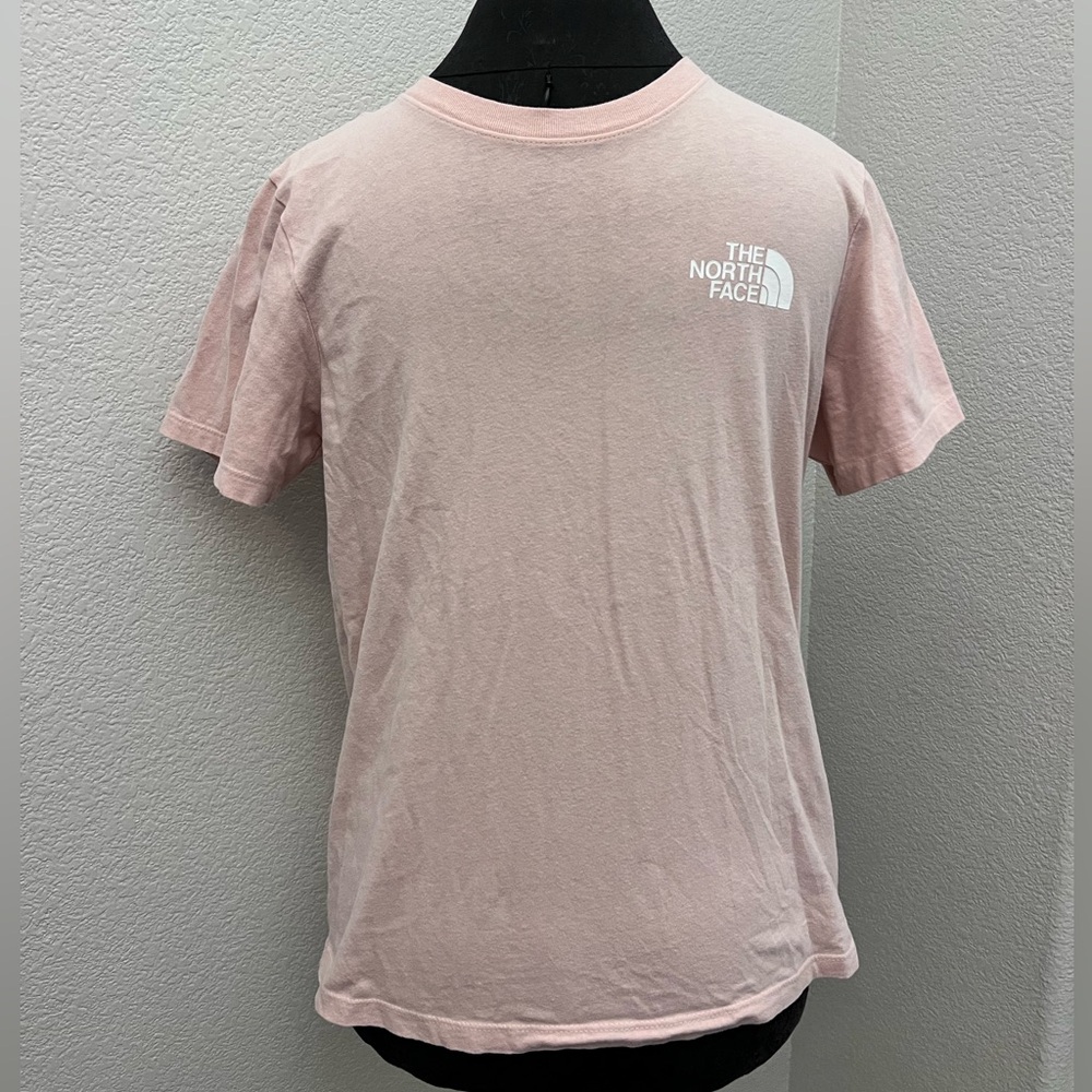 The North Face Walls Are Meant For Climbing Graphic Tee Baby Pink Size Medium